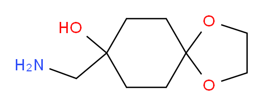 8-(aminomethyl)-1,4-dioxaspiro[4.5]decan-8-ol