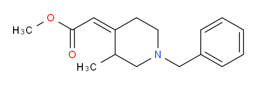 methyl 2-[(4Z)-1-benzyl-3-methylpiperidin-4-ylidene]acetate