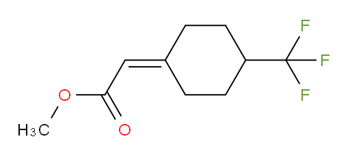 methyl 2-[4-(trifluoromethyl)cyclohexylidene]acetate
