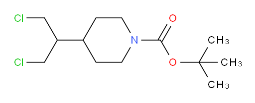 tert-butyl 4-(1,3-dichloropropan-2-yl)piperidine-1-carboxylate