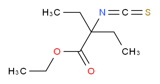 ethyl 2-ethyl-2-isothiocyanatobutanoate