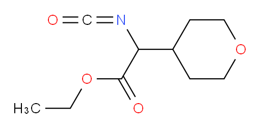 ethyl 2-isocyanato-2-(oxan-4-yl)acetate