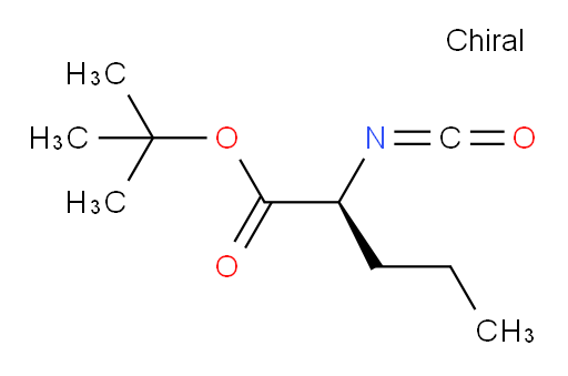 tert-butyl (2S)-2-isocyanatopentanoate
