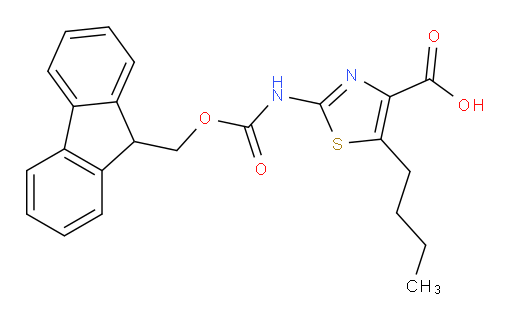5-butyl-2-({[(9H-fluoren-9-yl)methoxy]carbonyl}amino)-1,3-thiazole-4-carboxylic acid