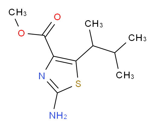 methyl 2-amino-5-(3-methylbutan-2-yl)-1,3-thiazole-4-carboxylate