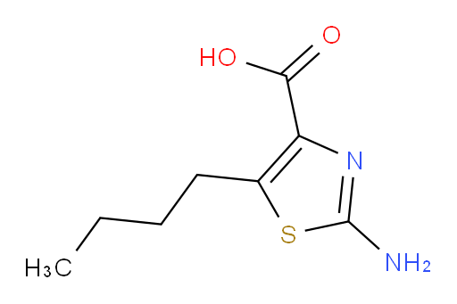 2-amino-5-butyl-1,3-thiazole-4-carboxylic acid