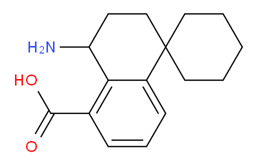 4'-amino-3',4'-dihydro-2'H-spiro[cyclohexane-1,1'-naphthalene]-5'-carboxylic acid
