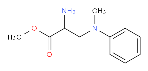 methyl 2-amino-3-[methyl(phenyl)amino]propanoate