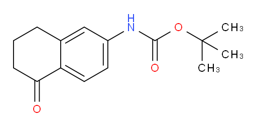 tert-butyl N-(5-oxo-5,6,7,8-tetrahydronaphthalen-2-yl)carbamate