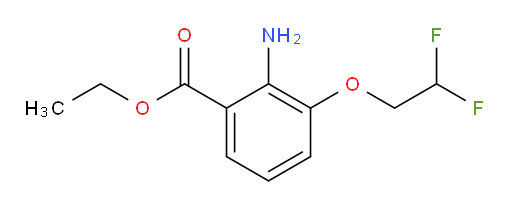 ethyl 2-amino-3-(2,2-difluoroethoxy)benzoate