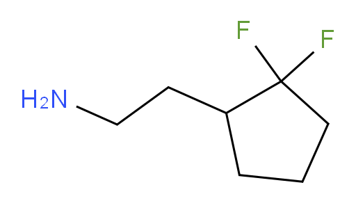 2-(2,2-difluorocyclopentyl)ethan-1-amine