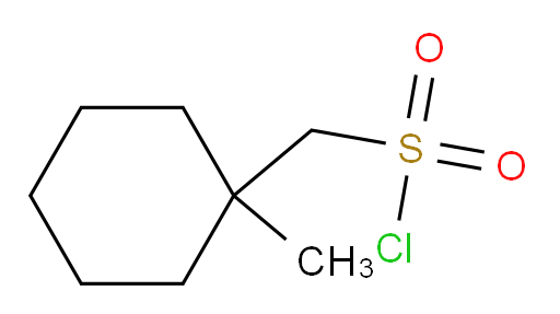 (1-methylcyclohexyl)methanesulfonyl chloride