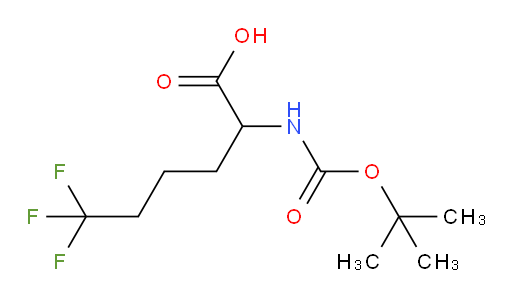 2-{[(tert-butoxy)carbonyl]amino}-6,6,6-trifluorohexanoic acid