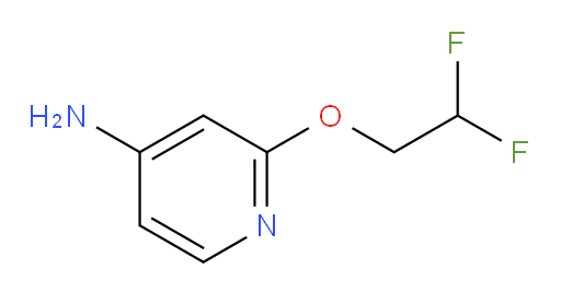 2-(2,2-difluoroethoxy)pyridin-4-amine