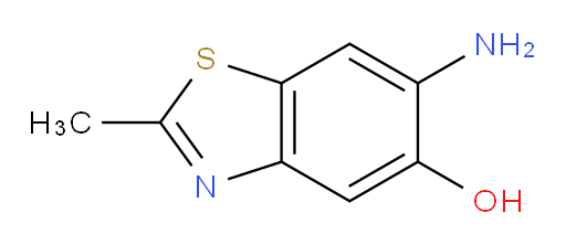 6-amino-2-methyl-1,3-benzothiazol-5-ol