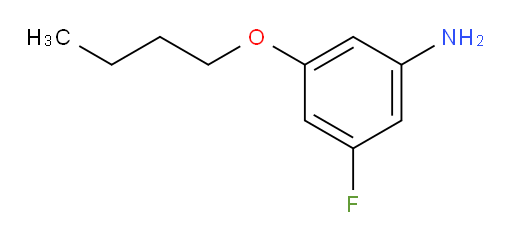 3-butoxy-5-fluoroaniline