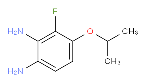 3-fluoro-4-(propan-2-yloxy)benzene-1,2-diamine