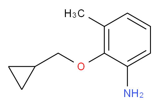 2-(cyclopropylmethoxy)-3-methylaniline