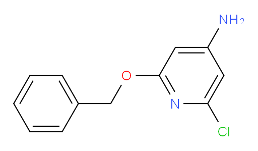 2-(benzyloxy)-6-chloropyridin-4-amine