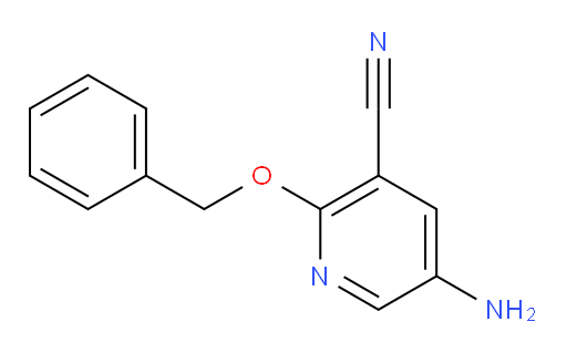 5-amino-2-(benzyloxy)pyridine-3-carbonitrile