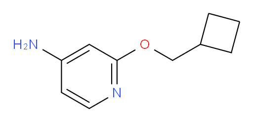 2-(cyclobutylmethoxy)pyridin-4-amine