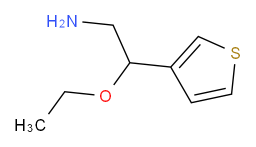 2-ethoxy-2-(thiophen-3-yl)ethan-1-amine