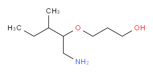3-[(1-amino-3-methylpentan-2-yl)oxy]propan-1-ol