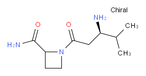 1-[(3R)-3-amino-4-methylpentanoyl]azetidine-2-carboxamide