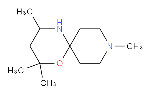 2,2,4,9-tetramethyl-1-oxa-5,9-diazaspiro[5.5]undecane