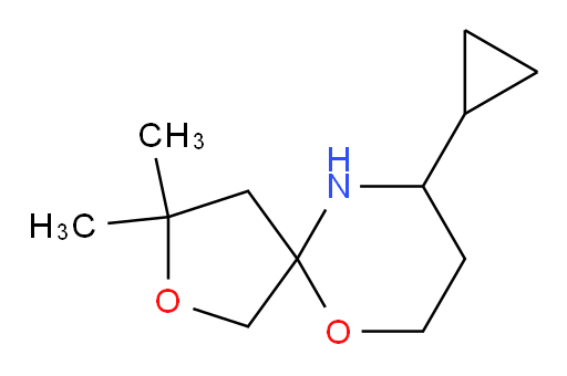 9-cyclopropyl-3,3-dimethyl-2,6-dioxa-10-azaspiro[4.5]decane