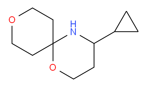 4-cyclopropyl-1,9-dioxa-5-azaspiro[5.5]undecane