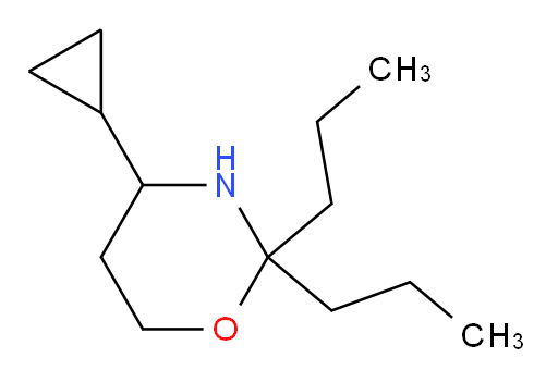 4-cyclopropyl-2,2-dipropyl-1,3-oxazinane