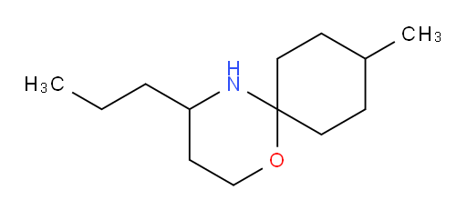 9-methyl-4-propyl-1-oxa-5-azaspiro[5.5]undecane