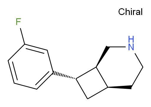 (1S,6R,8S)-8-(3-fluorophenyl)-3-azabicyclo[4.2.0]octane