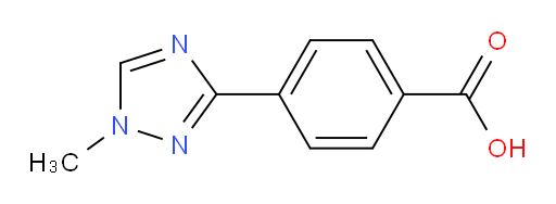 4-(1-methyl-1H-1,2,4-triazol-3-yl)benzoic acid