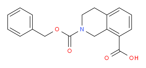2-[(benzyloxy)carbonyl]-1,2,3,4-tetrahydroisoquinoline-8-carboxylic acid