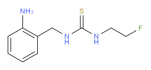 1-[(2-aminophenyl)methyl]-3-(2-fluoroethyl)thiourea