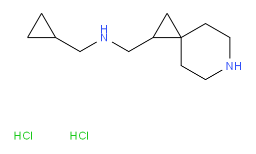 ({6-azaspiro[2.5]octan-1-yl}methyl)(cyclopropylmethyl)amine dihydrochloride
