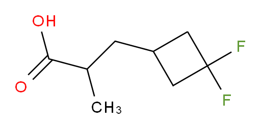 3-(3,3-difluorocyclobutyl)-2-methylpropanoic acid
