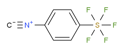 1-isocyano-4-(pentafluoro-lambda6-sulfanyl)benzene