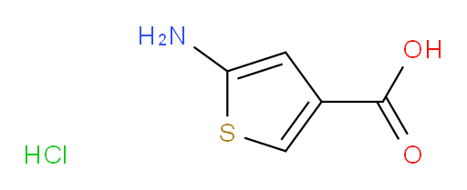 5-aminothiophene-3-carboxylic acid hydrochloride