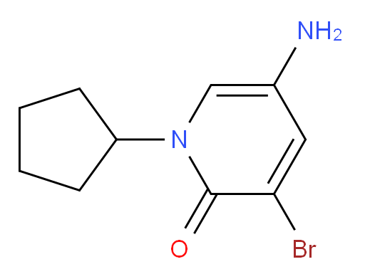 5-amino-3-bromo-1-cyclopentyl-1,2-dihydropyridin-2-one