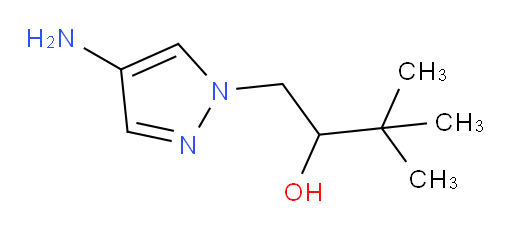 1-(4-amino-1H-pyrazol-1-yl)-3,3-dimethylbutan-2-ol