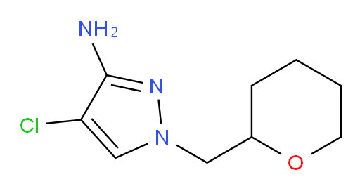 4-chloro-1-[(oxan-2-yl)methyl]-1H-pyrazol-3-amine