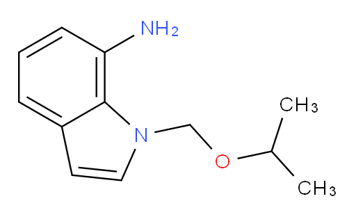 1-[(propan-2-yloxy)methyl]-1H-indol-7-amine