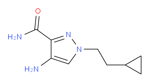 4-amino-1-(2-cyclopropylethyl)-1H-pyrazole-3-carboxamide