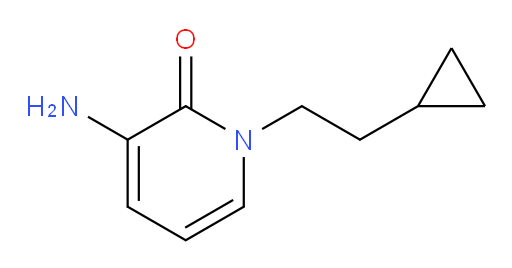 3-amino-1-(2-cyclopropylethyl)-1,2-dihydropyridin-2-one