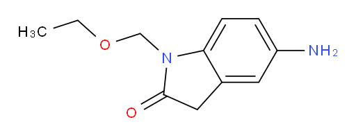 5-amino-1-(ethoxymethyl)-2,3-dihydro-1H-indol-2-one