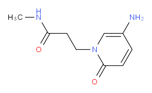 3-(5-amino-2-oxo-1,2-dihydropyridin-1-yl)-N-methylpropanamide