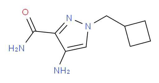 4-amino-1-(cyclobutylmethyl)-1H-pyrazole-3-carboxamide